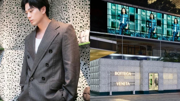 真人索隆搶逛！BOTTEGA VENETA方塊氣球屋快閃登場，除了經典款還有舒淇最新愛包