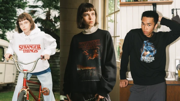 《怪奇物語》x GU首度聯名系列開賣了！奪心魔、Demogorgon、地獄火俱樂部主題劇迷必敗