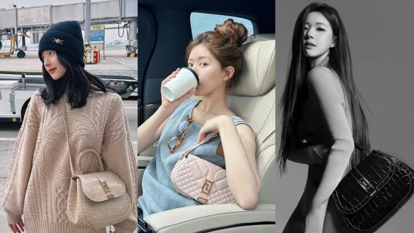 趙露思長髮剪短曬新包！盤點她收藏的5款Versace包，這顆女神包安海瑟薇也在背