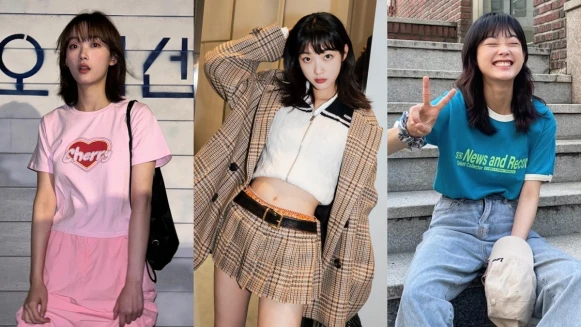 盤點《大力女子姜南順》李瑜美私服穿搭！軟萌多巴胺、甜酷休閒風一次打包