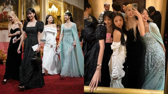 BLACKPINK現身白金漢宮！盤點Lisa、Jennie、Rosé、Jisoo珠寶穿搭同款