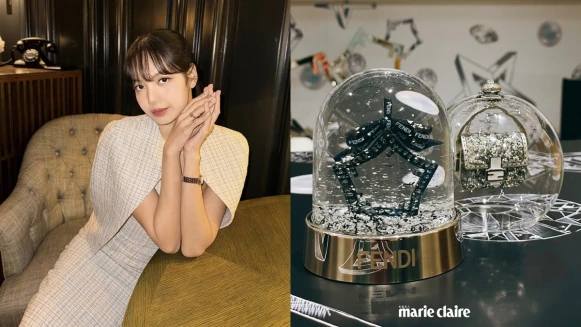 Fendi冬季假日系列焦點7選：Lisa同款手拿包是這顆，聖誕水晶球、迷你包掛飾…可愛瘋