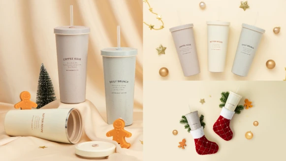 聖誕送禮不踩雷！良杯製所3款「奶油色調環保杯」，霧面磨砂顆粒杯身超有質感