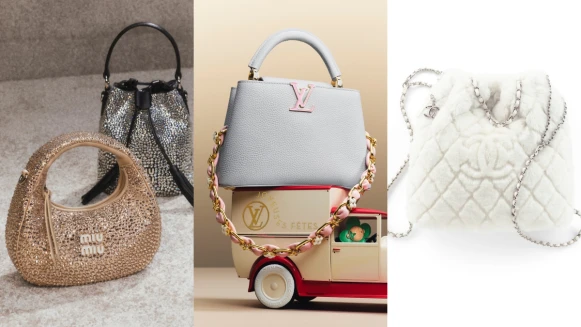 2023精品聖誕系列推薦！CHANEL毛毛菱格包、Miu Miu水鑽小提包，禮物清單這裡挑