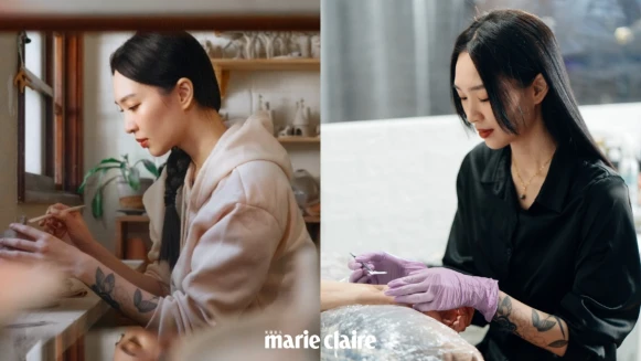 下班後的療癒時光！刺青師Kelly：「將創作從人體延伸至陶土，不預設立場，有時候只是簡單轉換媒介，心境也會轉為更加開闊。」