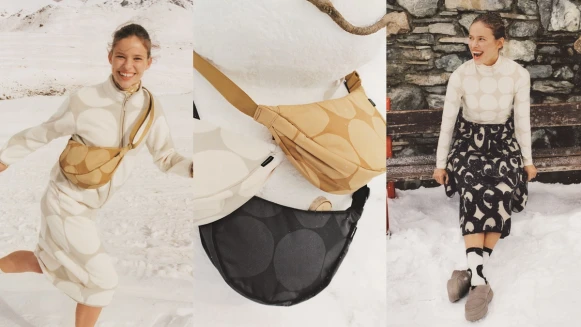 半月包變可愛了！Uniqlo x Marimekko秋冬聯名開賣時間公開，低飽和印花比之前更美！