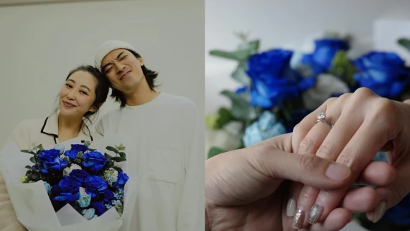 恭喜林哲熹求婚成功!和經紀人女友愛情長跑10年修成正果:「聖誕交換禮物,她換到戒指,我換到YES。」