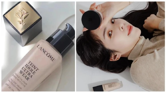 對抗寒冬、無畏酷夏的神仙底妝!平替絕緣體「蘭蔻NO.1零粉感」輕薄微霧柔焦太絕了,持久不暗沉、水潤神服貼,不分季節越夜越美的奶油肌是臉蛋天才呀!