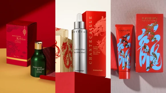 盤點2024新年彩妝!從喜氣龍年元素到年度色柔和桃,點綴好氣色、好運龍總來