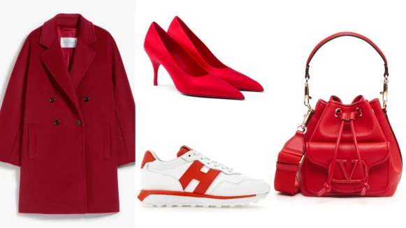 紅色造型單品盤點，龍年限定、經典輪廓...時髦拜年必備