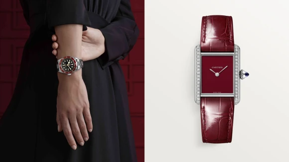 紅色腕錶過年質感穿搭必備！推薦Cartier、Omega、Panerai等10款名錶