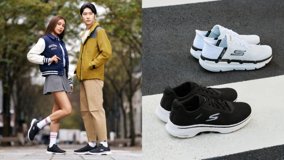 未來由自己支撐！穿上SKECHERS邁出充滿無限可能的每一步，盡情展現不負時光的出色底蘊！