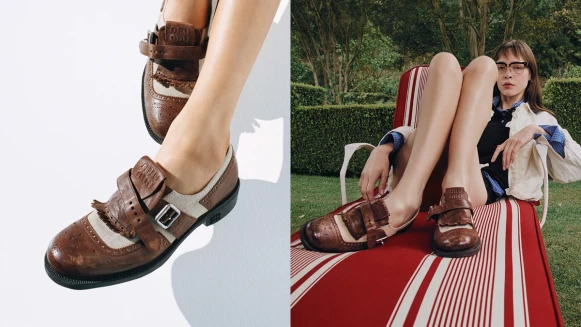 Church’s x Miu Miu第2波皮鞋更可愛了！翹翹的流蘇、絕美雕花狙擊少女心