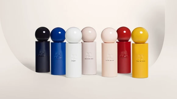 法國迷你裙教父Courrèges香氛系列引進台灣,7色小圓蓋香水一字排開太可愛