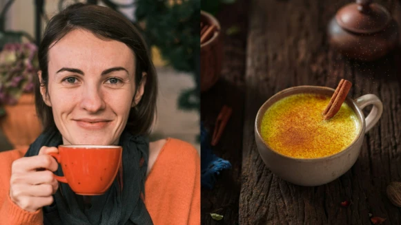 綠拿鐵很健康 「黃金拿鐵」更強大！能抗發炎增強抵抗力，製作教程請get！