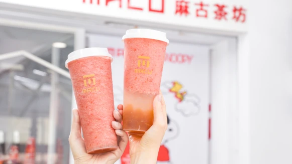 麻古蕃茄季回歸！咀嚼控必喝「蕃茄梅蜜波波」，Q彈波波＆翡翠綠茶凍超過癮