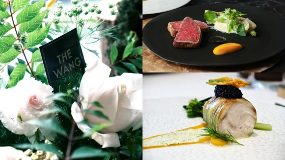 THE WANG X 麥卡倫獨家聯名，打造浪漫白色情人節，威士忌入菜的美味女生也無法抗拒