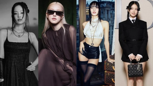 【2024秋冬巴黎時裝週】Blackpink Jisoo、 Rosé、Jennie、Lisa 巴黎集合，時裝週頭排韓星造型總盤點