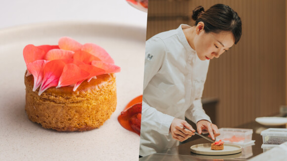 台中預約制盤式甜點「UNA-VERSE」，由前米其林三星餐廳甜點主廚打造法式台味的甜點宇宙