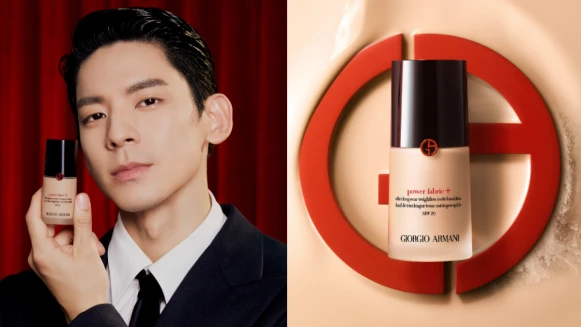 紅毯男神降臨！林柏宏的高光時刻總有亞曼尼超持妝絲絨水慕斯，讓他無懼高清鏡頭自信每一刻 