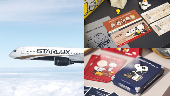 最可愛史努比陪你飛！星宇航空「SNOOPY主題航班」限定5個月登場，機票、撲克牌等30+聯名品項曝光