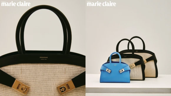 【one piece】Ferragamo 熱賣大包 Hug Bag 2024春夏限定款，性感、知性、時髦一次擁抱