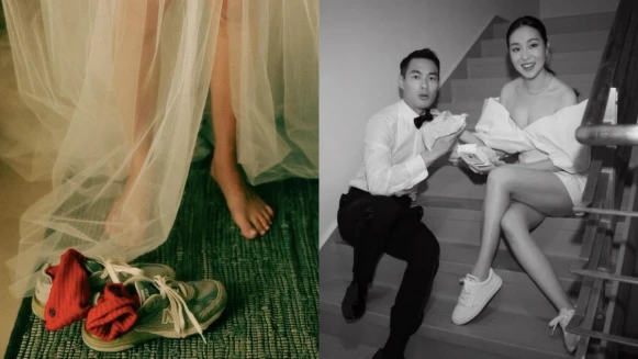 婚紗＋球鞋是新潮流！楊紫瓊結婚、孔曉振、楊祐寧老婆Melinda、舒淇的日常幸福感全是這樣穿