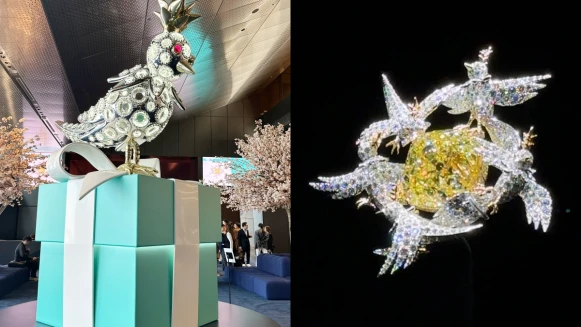 【東京直擊】Tiffany Wonder瑰麗綺境展沈浸式感受187年底蘊！巨型石上鳥、赫本戲服、傳奇黃鑽壓軸