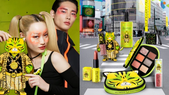 最霸氣潮妝聯名誕生！植村秀x hiro ando「潮虎東京限量系列」賣萌登台！限定14款聯名彩妝潮出新高度、萌酷包裝潮流咖都瘋搶，一次盤點必收藏限量款！