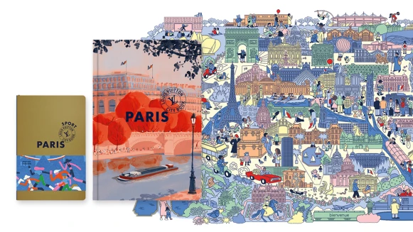 跟著路易威登玩巴黎！2024年新版《巴黎旅遊指南》《Paris Sport》運動特別版上市