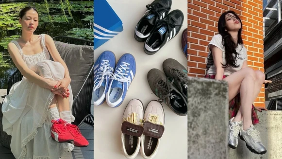2024春夏穿搭趨勢：盤點5雙復古風薄底運動鞋，韓妞、歐美名人全在穿