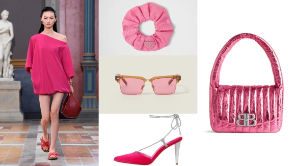 夏日粉色單品盤點！時髦髮飾、中性襯衫、肩背包...穿出個性風格