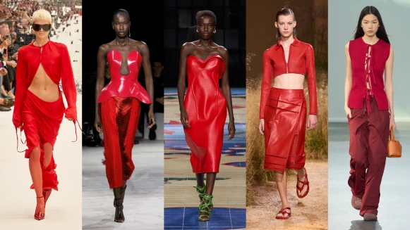 2024 夏日紅色造型盤點！鏤空洋裝、中性褲裝...穿出屬於你的盛夏風格