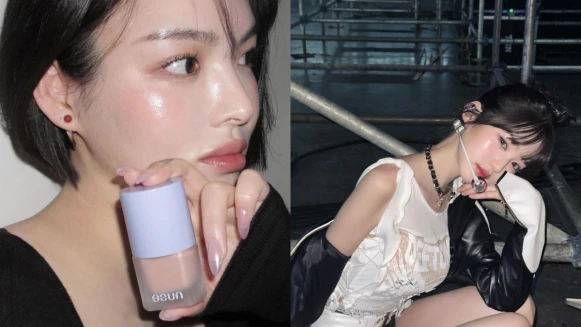 氛圍感大面積頰彩技巧:怎麼用腮紅液上出水光感?該定妝嗎?手法、位置一次解答