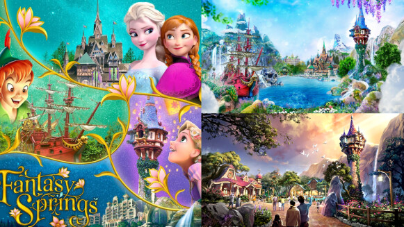 東京迪士尼海洋第8大園區「夢幻泉鄉Fantasy Springs」開幕！冰雪奇緣王國、樂佩公主高塔搶先曝光