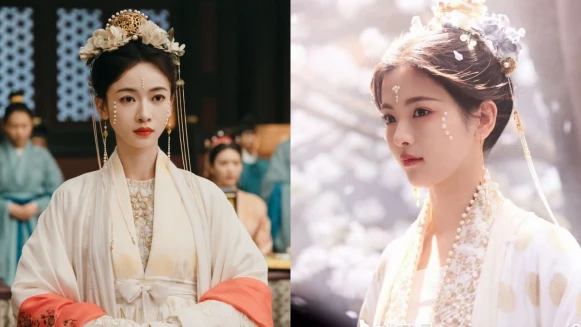 《墨雨雲間》絕美珍珠妝原來真有其事！吳謹言、楊超越美出新高度