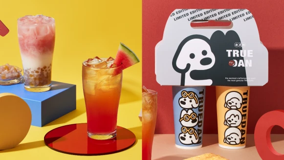 珍煮丹攜手日本療癒犬系藝術家「matsui」，打造最萌消暑聖品西瓜系列飲