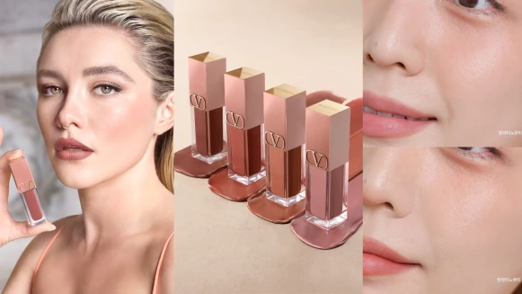 裸門頂流歸位！VALENTINO BEAUTY斷貨王「高訂小裸管」再掀裸色風潮！致敬羅馬神殿的絕美低飽和裸粉色，精緻時髦、純欲氛圍一秒拉滿！