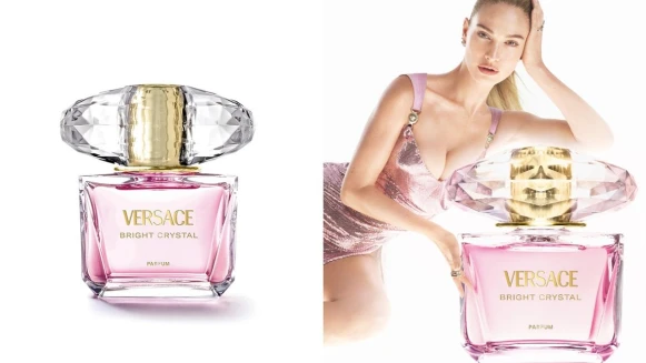 全新「VERSACE凡賽斯香戀水晶香精」一首獻給夏日時髦女子的詩篇,牡丹與木蘭花香交織,綻放女性優雅自信,輕盈深邃,散發無盡魅力與奢華。