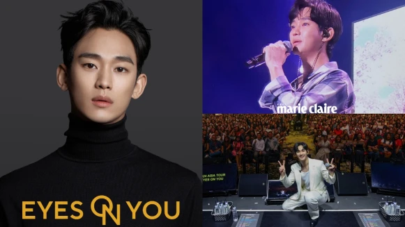 金秀賢人氣王者!《EYES ON YOU》見面會7月6日登場,確認搶先一天登台,粉絲接機時間地點公開!