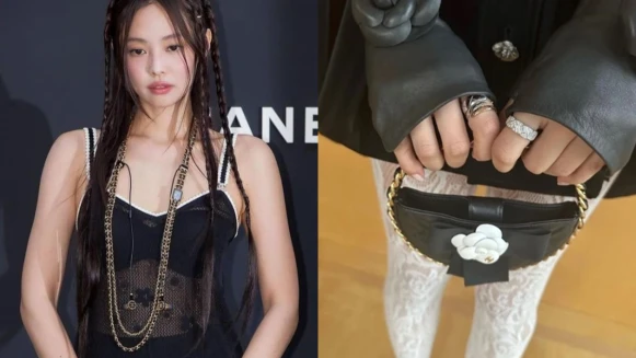 Jennie珠寶穿搭4招：戒指疊戴、多層項鍊(錶)打造小臉...職場也適用！