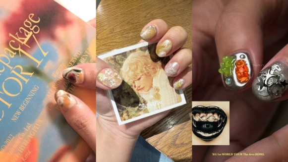 看演唱會必做美甲!內行人才懂的「應援甲」是什麼?舉手燈、握小卡/娃娃超吸睛!