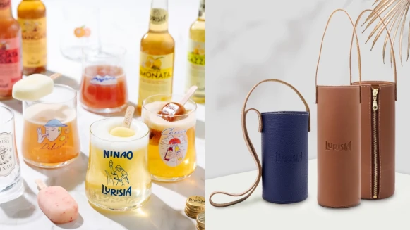 蜷尾家 X Lurisia義大利經典飲品，獨家聯名推出4款限量雪糕果汁氣泡飲，還可抽獎皮革提袋
