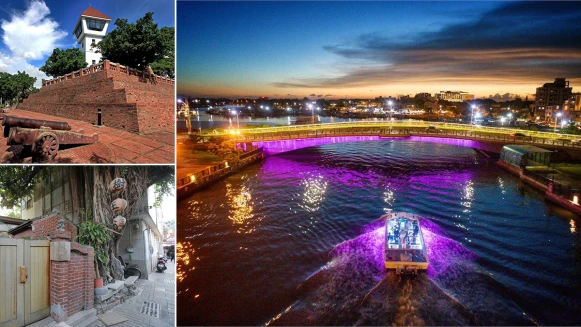 入住台南市中心，帶你午後乘著紅霞化為商賈遊人，「用40分鐘穿越400年」！