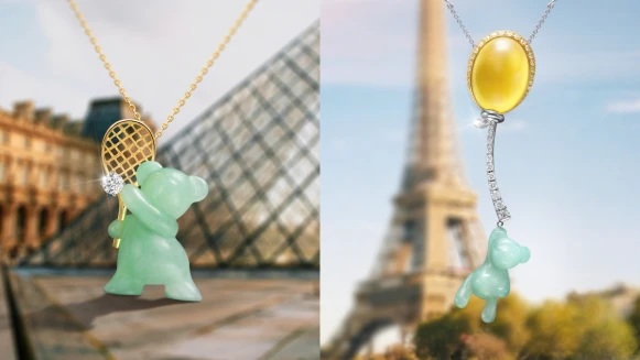林曉同設計師珠寶推出「陪伴玉熊」系列新作，閃耀巴黎運動賽事，加冕非凡時刻