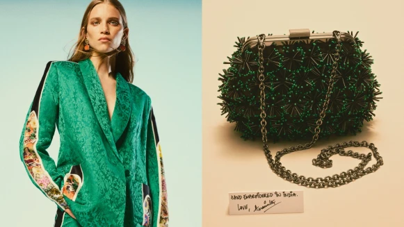 少有的異國風情！H&amp;M與印度設計師Anamika Khanna推聯名，印度富豪妻婚服也出自她手