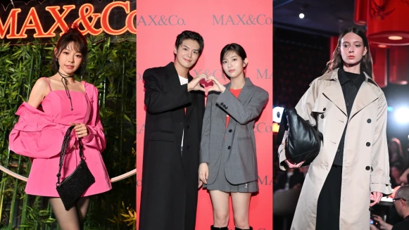 《閃亮的西瓜》母子檔厲雲、申銀秀在香港同台亮相了！MAX&amp;Co. 2024秋冬焦點總覽