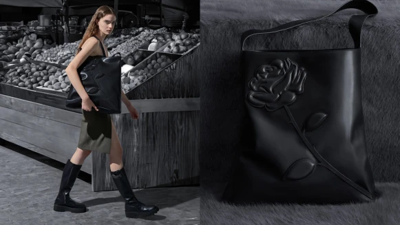 Charles &amp; Keith與BLVCK推出歌德風黑玫瑰系列！身為黑色控誰能不心動？