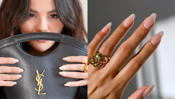美甲的盡頭是單色?賽琳娜戈梅茲以「蜂蜜米色」加入裸色美甲潮流,根本是肥皂美甲進階版