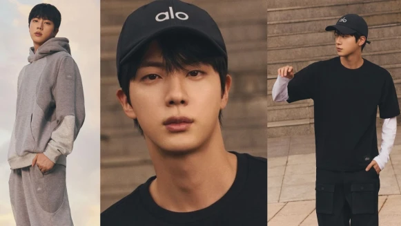 BTS Jin正式成為Alo Yoga全球大使，5件同款＋售價都整理好了